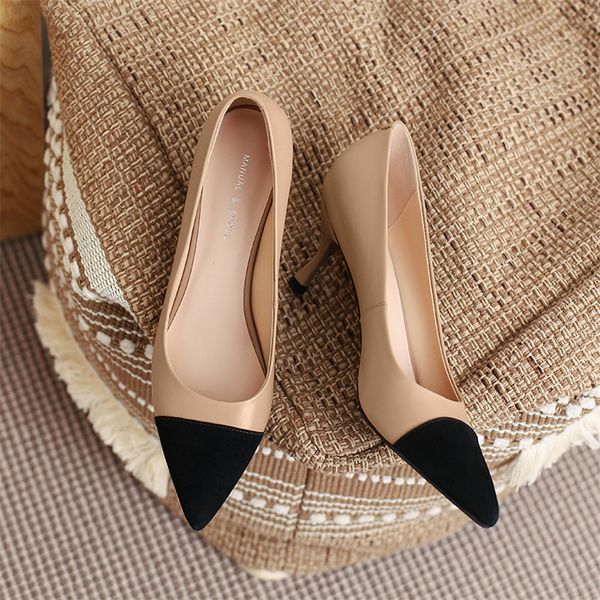 meotina pumps women natural genuine leather high heel shoes pointed toe office shoes ladies stiletto heels footwear apricot 210520, Black
meotina pumps women natural genuine leather high heel shoes pointed toe office shoes ladies stiletto heels footwear apricot 210520, Black