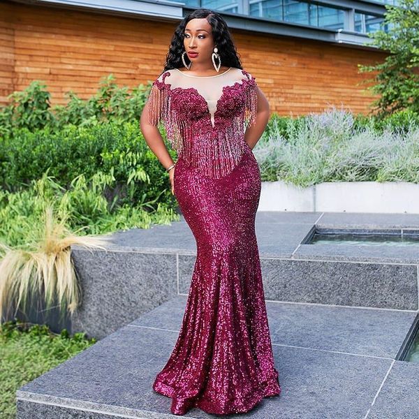 arabic burgundy sparkly evening dress sheer neck beaded mermaid prom dresses formal party bridesmaid gowns robe de soiree, Black;red
arabic burgundy sparkly evening dress sheer neck beaded mermaid prom dresses formal party bridesmaid gowns robe de soiree, Black;red