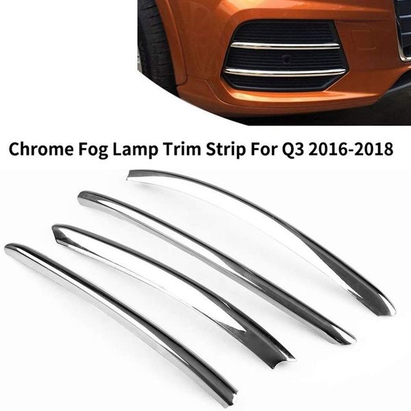 4pcs chrome styling car front bumper fog lamp decorative trim strip for q3 2021-2021 other lighting system
4pcs chrome styling car front bumper fog lamp decorative trim strip for q3 2021-2021 other lighting system