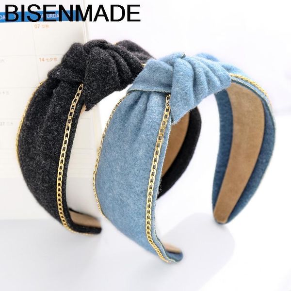 hair accessories bisenmade hairband women fashion suede fabric wide headband knot headwear girl solid metal chain headdress
hair accessories bisenmade hairband women fashion suede fabric wide headband knot headwear girl solid metal chain headdress