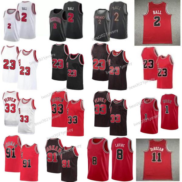 2 lonzo ball zach 8 lavine basketball jersey derrick 1 rose 11 demar derozan mens 23 dennis 91 rodman scottie 33 pippen red white black stri, Black;red
2 lonzo ball zach 8 lavine basketball jersey derrick 1 rose 11 demar derozan mens 23 dennis 91 rodman scottie 33 pippen red white black stri, Black;red