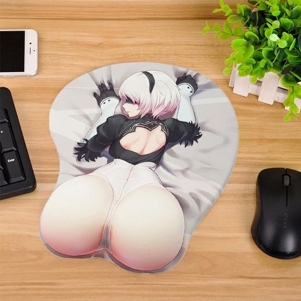 mouse pads & wrist rests 3d cute pad anime girl nier 2b hip soft with rest gaming mousepad mat for lolcsgo 26*22 
mouse pads & wrist rests 3d cute pad anime girl nier 2b hip soft with rest gaming mousepad mat for lolcsgo 26*22