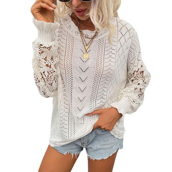 women's sweaters fashion women hollow out sweater solid color round collar loose style knitwear black/ white s//l/xl, White;black
women's sweaters fashion women hollow out sweater solid color round collar loose style knitwear black/ white s//l/xl, White;black