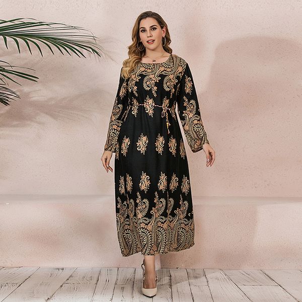 new spring plus size muslim dress women print o ne maxi vetsidos moroccan kaftan elegant islamic clothing gowns oversize abaya, Red
new spring plus size muslim dress women print o ne maxi vetsidos moroccan kaftan elegant islamic clothing gowns oversize abaya, Red