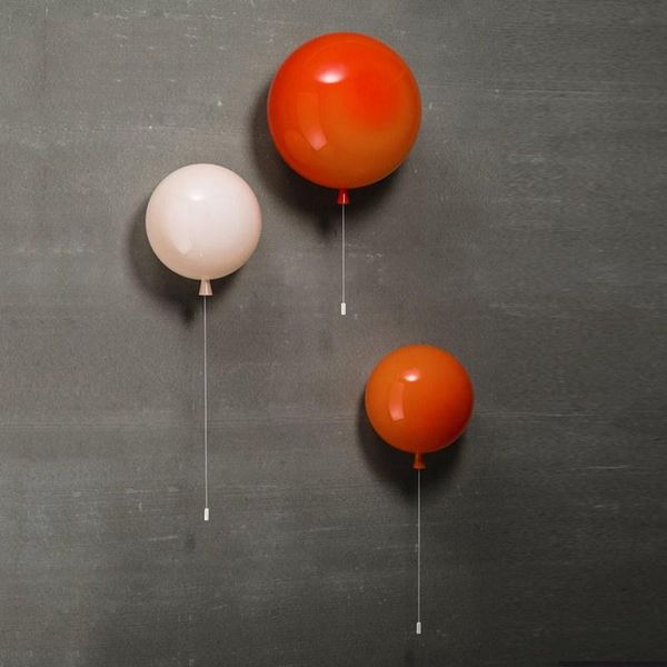 wall lamp modern colorful balloon sconce light art for children's kid's bedroom shopping mall home decor lighting b215 
wall lamp modern colorful balloon sconce light art for children's kid's bedroom shopping mall home decor lighting b215
