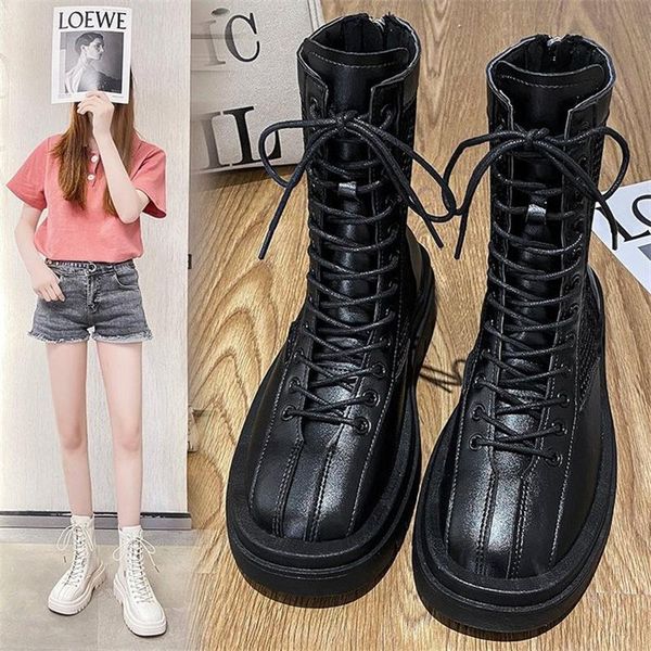 boots women 2021 summer thin section breathable thick-soled white mesh hollow short sandals, Black
boots women 2021 summer thin section breathable thick-soled white mesh hollow short sandals, Black