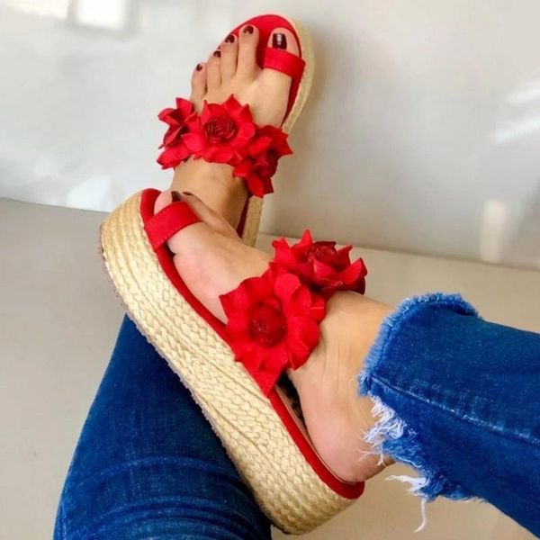 slippers puimentiua woman platform flower casual beach flip flops sandals women summer high heel, Black
slippers puimentiua woman platform flower casual beach flip flops sandals women summer high heel, Black