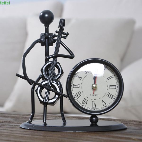 desk & table clocks metal musical alarm clock home decoration iron model antique and tablesimple time recording accessories
desk & table clocks metal musical alarm clock home decoration iron model antique and tablesimple time recording accessories