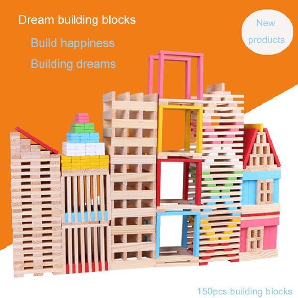 blocks wooden 150 piece building children's educational space thinking toy wood balance domino 1020
blocks wooden 150 piece building children's educational space thinking toy wood balance domino 1020