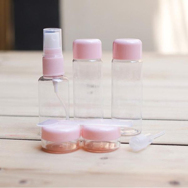 7pcs/set travel mini makeup cosmetic face cream pot bottles plastic transparent empty eyeshadow make up container bottle storage & jars
7pcs/set travel mini makeup cosmetic face cream pot bottles plastic transparent empty eyeshadow make up container bottle storage & jars