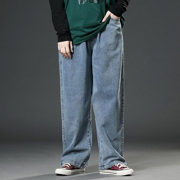 plus size women's jeans high waist straight spring and summer 2021 floor pants loose fat sister wide leg, Blue
plus size women's jeans high waist straight spring and summer 2021 floor pants loose fat sister wide leg, Blue