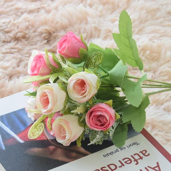 decorative flowers & wreaths 1 bunch silk rose artificial fake bouquet wedding home party decor buch
decorative flowers & wreaths 1 bunch silk rose artificial fake bouquet wedding home party decor buch