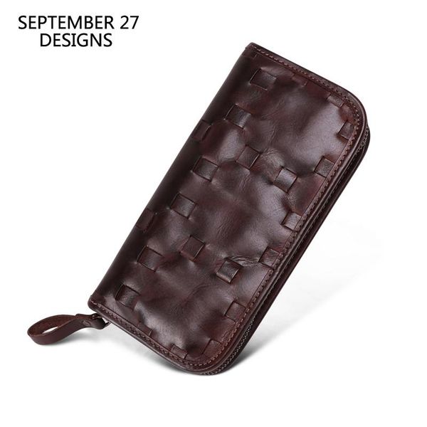 wallets men's clutch genuine leather luxury retro long phone high-capacity male coin purses cowhide vintage wallet, Red;black
wallets men's clutch genuine leather luxury retro long phone high-capacity male coin purses cowhide vintage wallet, Red;black