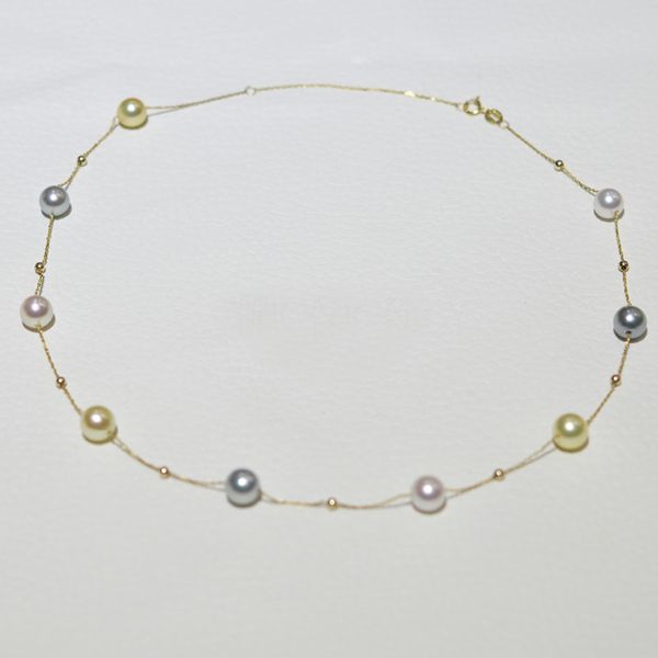 necklaces nymph real 18k gold necklace for women pure au750 chain female natural akoya seawater pearl party fine jewelry x530, Silver
necklaces nymph real 18k gold necklace for women pure au750 chain female natural akoya seawater pearl party fine jewelry x530, Silver
