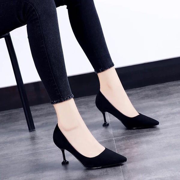 dress shoes women heels high women's 2021 spring autumn chaussure femme zapatos mujer, Black
dress shoes women heels high women's 2021 spring autumn chaussure femme zapatos mujer, Black