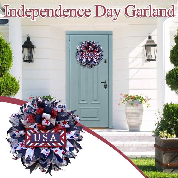 decorative flowers & wreaths patriotic independence day july 4th for front door decor handcrafted hanging indoor handmade decorations
decorative flowers & wreaths patriotic independence day july 4th for front door decor handcrafted hanging indoor handmade decorations
