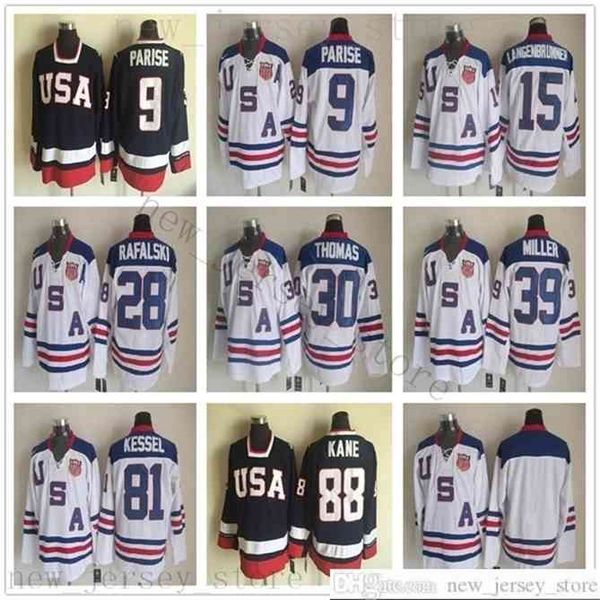 96 2010 olympic team usa hockey stitched 88 patrick kane 9 zach parise white blue 81 kessel 28 rafalski 39 miller 15 langenbrunner jersey, Black
96 2010 olympic team usa hockey stitched 88 patrick kane 9 zach parise white blue 81 kessel 28 rafalski 39 miller 15 langenbrunner jersey, Black