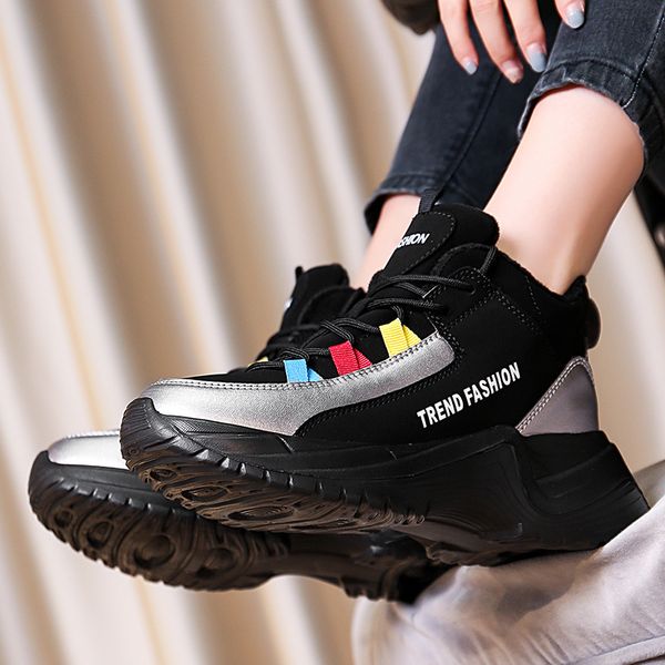 boots winter shoes woman chunky sneakers plush keep warm women walking platform ladies flats vulcanized comfort women's k6s8, Black
boots winter shoes woman chunky sneakers plush keep warm women walking platform ladies flats vulcanized comfort women's k6s8, Black