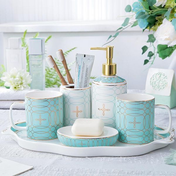 bath accessory set nordic bathroom ceramic washing room suit lotion dispener toothbrush holder gargle soap dish tray washingroom supplies
bath accessory set nordic bathroom ceramic washing room suit lotion dispener toothbrush holder gargle soap dish tray washingroom supplies