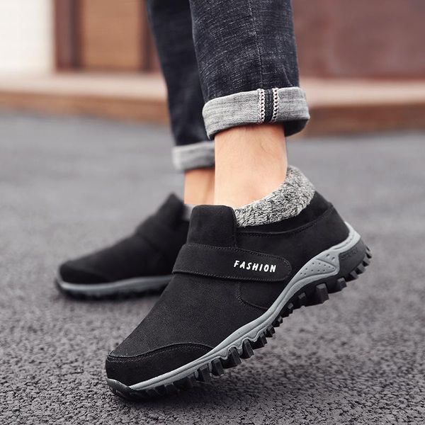 boots waterproof winter men warm snow for casual work shoes sneakers comfort big size 47, Black
boots waterproof winter men warm snow for casual work shoes sneakers comfort big size 47, Black