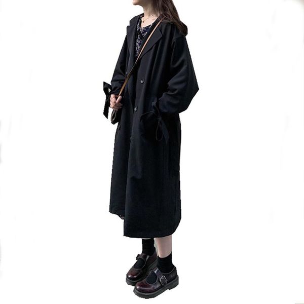 women's trench coats spring autumn windbreaker mid-length british style 2021 korean coat temperament overcoats 72b, Tan;black
women's trench coats spring autumn windbreaker mid-length british style 2021 korean coat temperament overcoats 72b, Tan;black