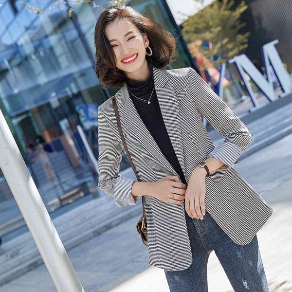 suit suit casual gray korean style apricot female blazer fashion girl oversize 4xl a thin plaid coat button for fall, White;black
suit suit casual gray korean style apricot female blazer fashion girl oversize 4xl a thin plaid coat button for fall, White;black