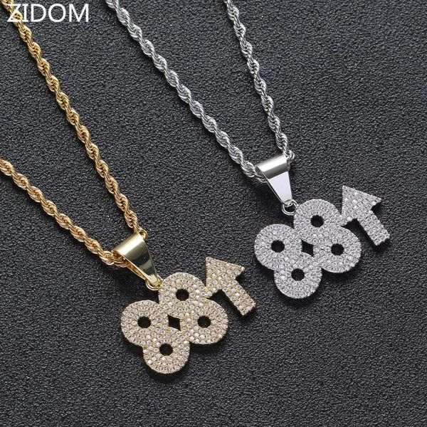 men hip hop iced out bling 88 rising pendant necklaces micro pave zircon hiphop pendants necklace jewelry fashion gifts, Silver
men hip hop iced out bling 88 rising pendant necklaces micro pave zircon hiphop pendants necklace jewelry fashion gifts, Silver