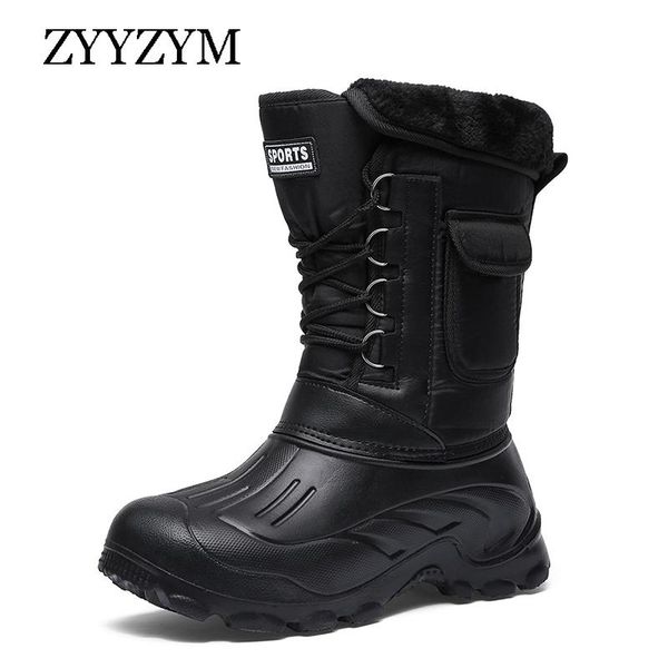 boots mens 2021 winter camouflage snow men rain shoes waterproof with fur plush warm male sneakers work fishing boot, Black
boots mens 2021 winter camouflage snow men rain shoes waterproof with fur plush warm male sneakers work fishing boot, Black