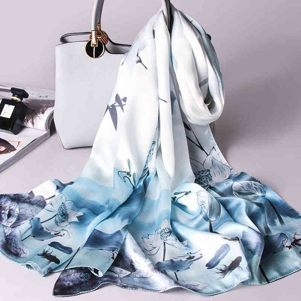 100% real scarf women 2021 hangzhou shawls and wraps for ladies luxury print foulard femme pure natural silk scarves, Blue;gray
100% real scarf women 2021 hangzhou shawls and wraps for ladies luxury print foulard femme pure natural silk scarves, Blue;gray
