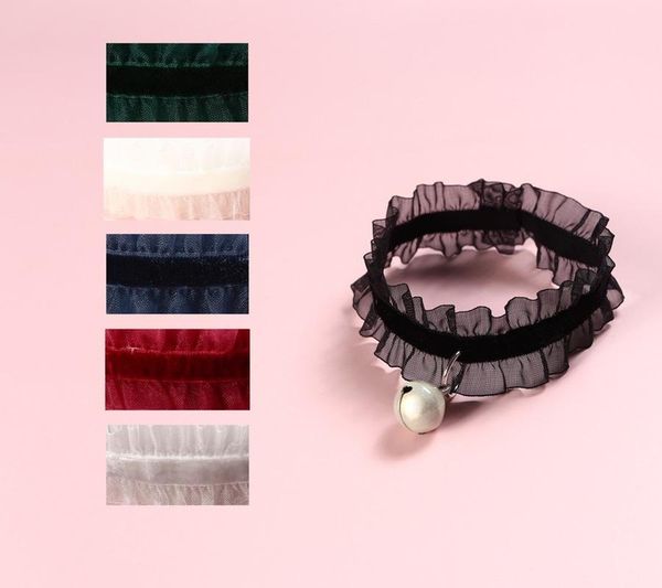 cat collars & leads pet collar velvet lace stretch adjustable bell dog necklace
cat collars & leads pet collar velvet lace stretch adjustable bell dog necklace