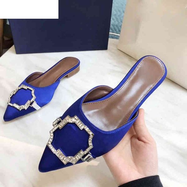 sandals woman comfortable flipflops summer crystal buckled decor slippers shoes satin silk flat heel mules pointed toe lazy loafer, Black
sandals woman comfortable flipflops summer crystal buckled decor slippers shoes satin silk flat heel mules pointed toe lazy loafer, Black