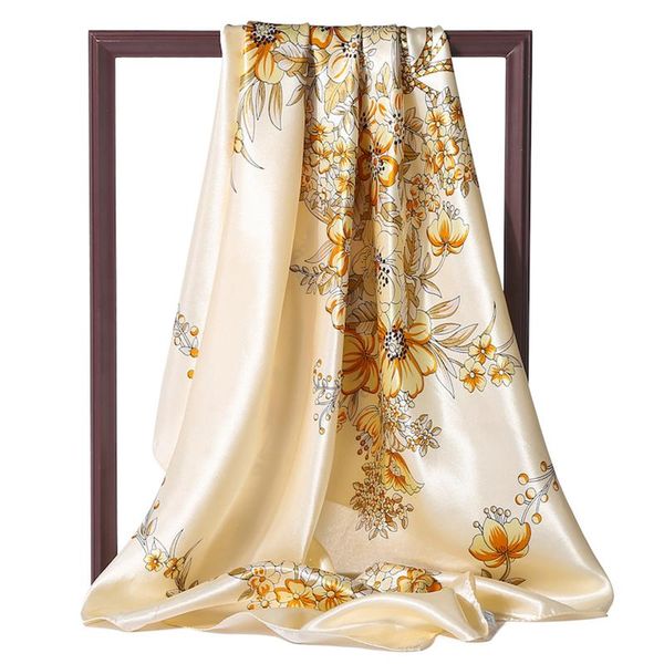 scarves floral print satin silk square scarf for women design hijab hair bands neckerchief headband shawl lady wrap foulard 2021, Blue;gray
scarves floral print satin silk square scarf for women design hijab hair bands neckerchief headband shawl lady wrap foulard 2021, Blue;gray