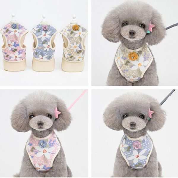 dog collars & leashes adjustable pet elegant five-leaf flower print chest strap for cat dogs leash breathable out
dog collars & leashes adjustable pet elegant five-leaf flower print chest strap for cat dogs leash breathable out