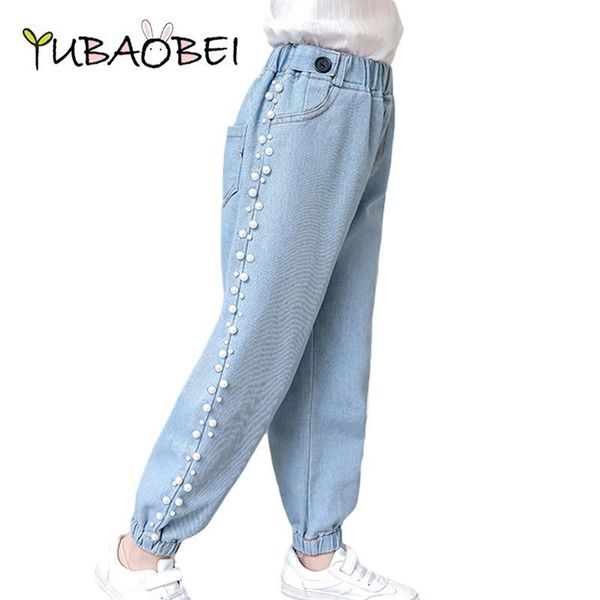 summer casual teenager blue jeans for girl loose slim fit pants spring autumn children denim girls personality trousers
summer casual teenager blue jeans for girl loose slim fit pants spring autumn children denim girls personality trousers