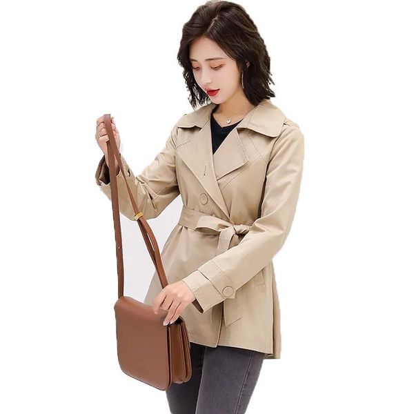 women's trench coats chic windbreaker casual spring autumn casaco short jackets female coat 2021 loose jacket large size 3xl outwear, Tan;black
women's trench coats chic windbreaker casual spring autumn casaco short jackets female coat 2021 loose jacket large size 3xl outwear, Tan;black
