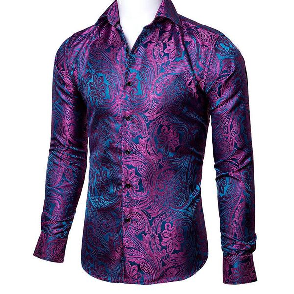 men's casual shirts fashion designer purple men silk shirt vintage long sleeve spring autumn fit-dress party gifts male barry.wang, White;black
men's casual shirts fashion designer purple men silk shirt vintage long sleeve spring autumn fit-dress party gifts male barry.wang, White;black