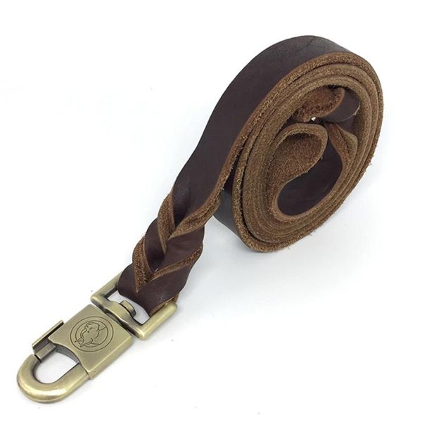 dog collars & leashes strong genuine leather leash 90cm 120cm 150cm braided heavy duty training for large medium dogs running and walking
dog collars & leashes strong genuine leather leash 90cm 120cm 150cm braided heavy duty training for large medium dogs running and walking