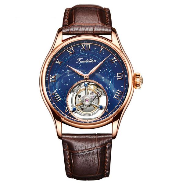 wristwatches luxury mens mechanical watches star sky austrian crystal zircons 24k gold original tourbillon hollow movement 7006, Slivery;brown
wristwatches luxury mens mechanical watches star sky austrian crystal zircons 24k gold original tourbillon hollow movement 7006, Slivery;brown