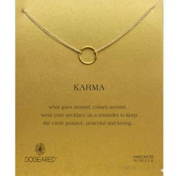 alloy circle pendant necklaces with card gold silver colors karma cirlce necklace for women girls fashion jewelry
alloy circle pendant necklaces with card gold silver colors karma cirlce necklace for women girls fashion jewelry