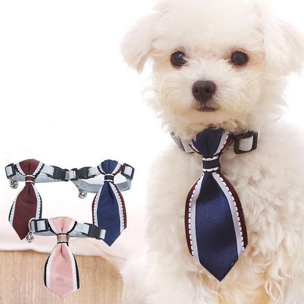dog apparel creative tie design pet collar with bell adjustable for cat wedding party clothing accessories supplies
dog apparel creative tie design pet collar with bell adjustable for cat wedding party clothing accessories supplies