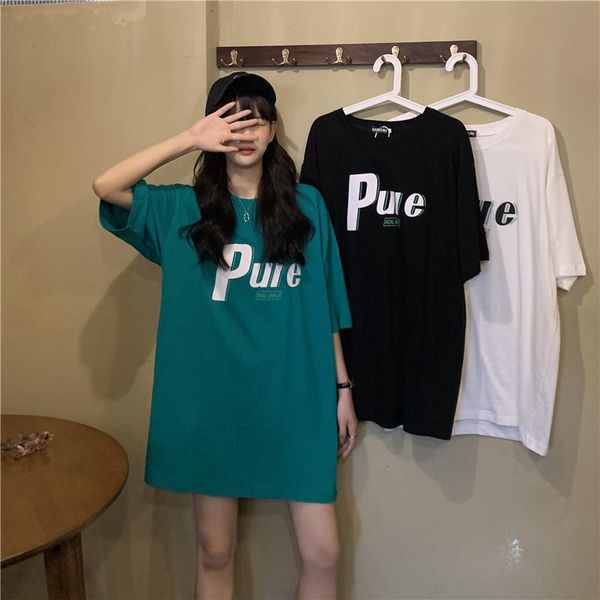 women's t-shirt short-sleeved women tees casual loose letters graphic printed t shirt female summer white green aesthetic harajuku
women's t-shirt short-sleeved women tees casual loose letters graphic printed t shirt female summer white green aesthetic harajuku