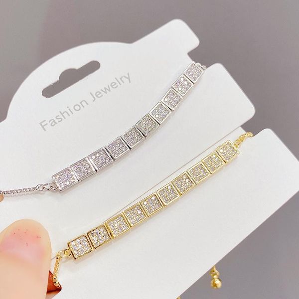 charm bracelets bridal wedding zircon bracelet luxury 14k gold-plated crystal women jewelry girl holiday gift, Golden;silver
charm bracelets bridal wedding zircon bracelet luxury 14k gold-plated crystal women jewelry girl holiday gift, Golden;silver
