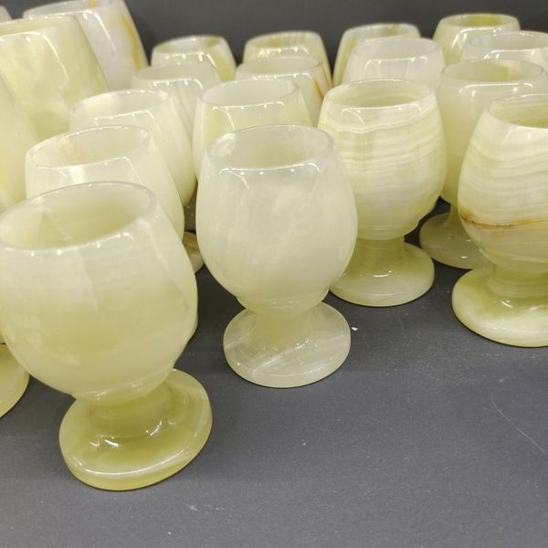 1pcs natural stones cup wine glass afghanistan jade agate wedding toasting glasses drink party marriage cups decorative objects & figurines
1pcs natural stones cup wine glass afghanistan jade agate wedding toasting glasses drink party marriage cups decorative objects & figurines