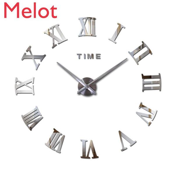 luxury fashion personalized diy stereo roman characters large sized creative living room clock simple wall sticker clocks
luxury fashion personalized diy stereo roman characters large sized creative living room clock simple wall sticker clocks