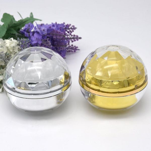 shiny silver/gold acrylic ball shape cream jar for gel/eye cream/day cream/night cream/essence/moisturizer cosmetic packing storage bottles
shiny silver/gold acrylic ball shape cream jar for gel/eye cream/day cream/night cream/essence/moisturizer cosmetic packing storage bottles