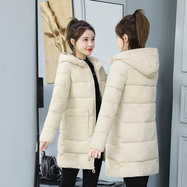 women's trench coats plus size 3xl warm winter jacket women down parkas long female causal slim coat hooded zipper thick outwear m213, Tan;black
women's trench coats plus size 3xl warm winter jacket women down parkas long female causal slim coat hooded zipper thick outwear m213, Tan;black