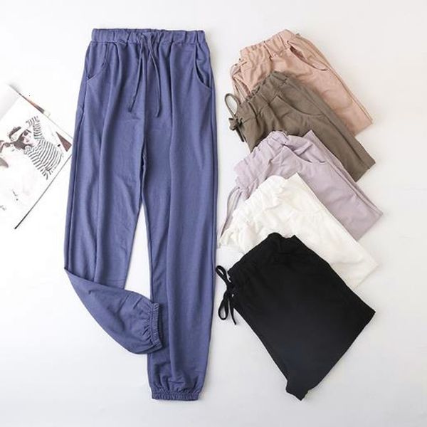women's pants & capris cotton linen pajama women nightwear spring autumn loose sleepwear korean lounge wear home trousers pijamas, Black;white
women's pants & capris cotton linen pajama women nightwear spring autumn loose sleepwear korean lounge wear home trousers pijamas, Black;white