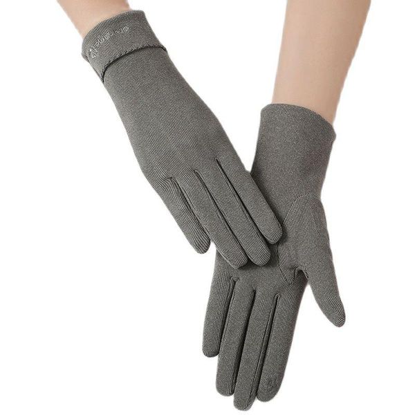 five fingers gloves autumn winter women thin section keep warm touch screen single layer windproof cycling drive embroidery casual elasticit, Blue;gray
five fingers gloves autumn winter women thin section keep warm touch screen single layer windproof cycling drive embroidery casual elasticit, Blue;gray