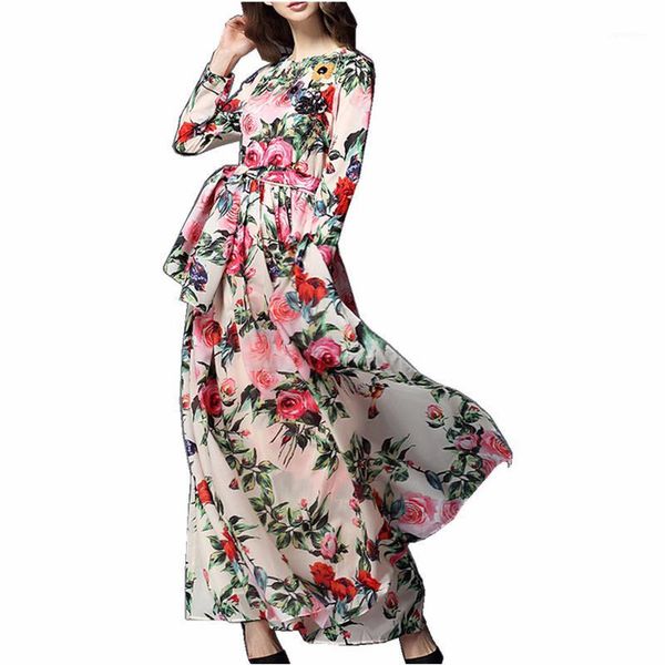 casual dresses 2021 long printed waistband dress vestidos verano full sleeve big hem o-neck floral elegant thin flower sukienka, Black;gray
casual dresses 2021 long printed waistband dress vestidos verano full sleeve big hem o-neck floral elegant thin flower sukienka, Black;gray