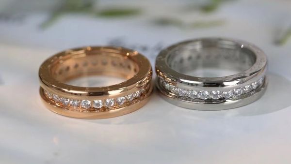 classic fashion with side stones ring couple rose gold love charm jewelry comes original packaging, Silver
classic fashion with side stones ring couple rose gold love charm jewelry comes original packaging, Silver